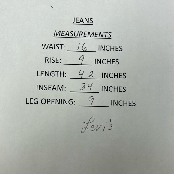 Levi’s “Demi Curve” skinny boot jeans Size 30. Women’s. - Picture 9 of 9